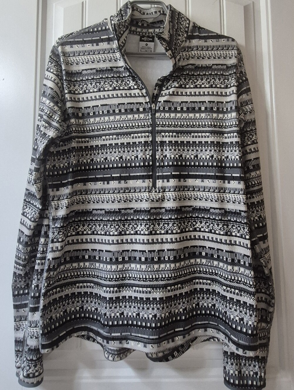 Womens Nike Pro Dri-Fit Half-Zip Pullover Size XL